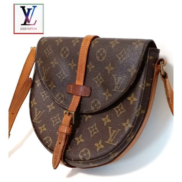 LOUIS VUITTON ショルダーバッグ シャンティMM モノグラム-