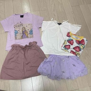 ユニクロ(UNIQLO)の女の子 まとめうり 120(Tシャツ/カットソー)