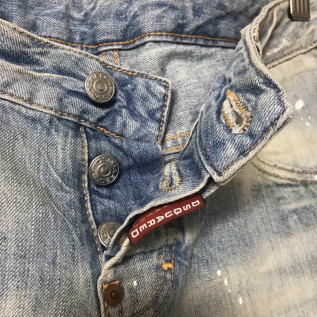 【ダメージ加工】DSQUARED2♡デニム♡クラッシュ♡ペイント 40サイズ