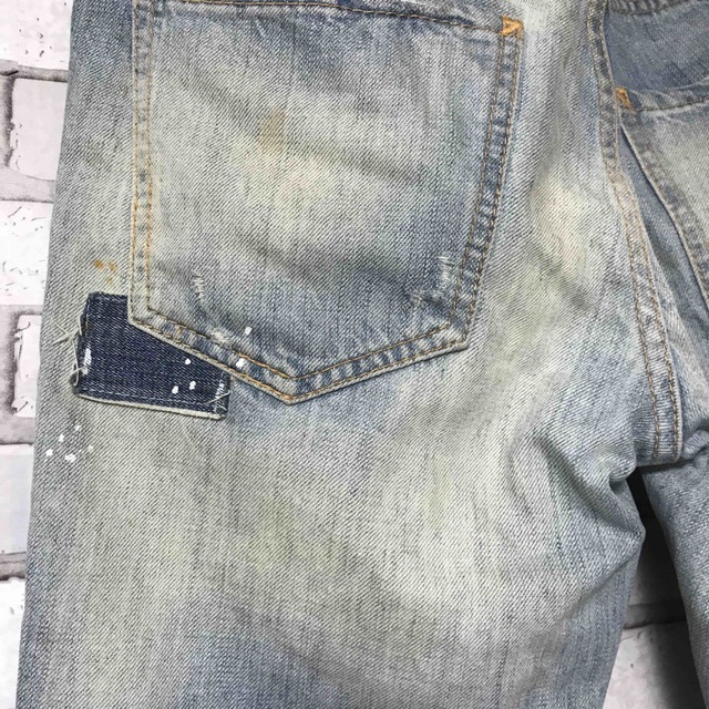 ダメージ加工】DSQUARED2♡デニム♡クラッシュ♡ペイント 40サイズ