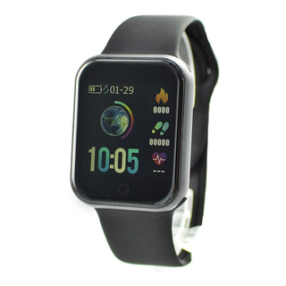 スマートウォッチ SMART R ブラック NY07 BK(腕時計(デジタル))