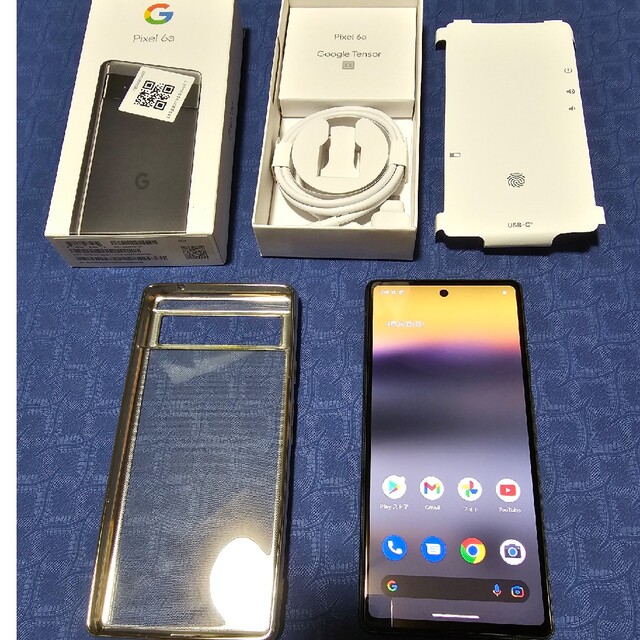 Google Pixel(グーグルピクセル)のPixel 6a 128GB チャコール AU版 SIMフリー スマホ/家電/カメラのスマートフォン/携帯電話(スマートフォン本体)の商品写真