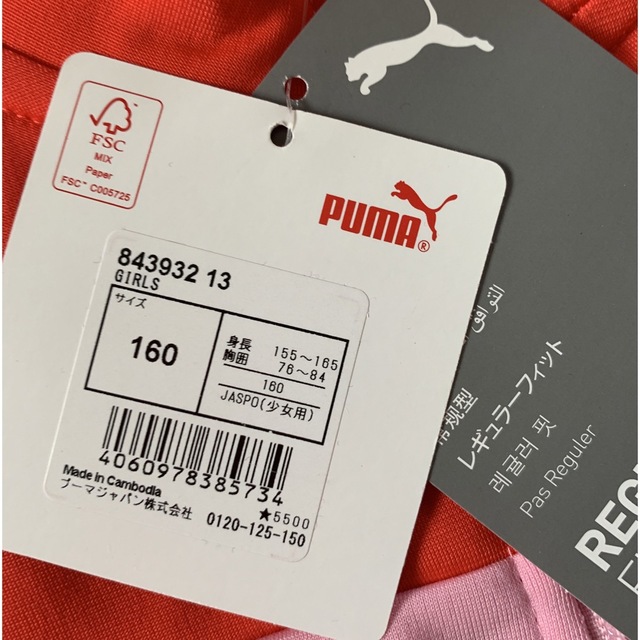 プーマ　puma ジャージ 上下セット サイズ160 新品未使用