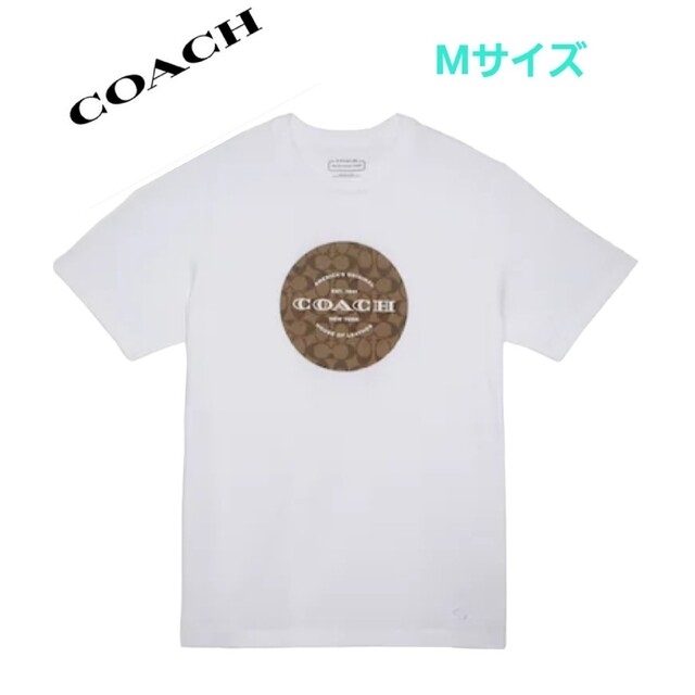 【正規品】COACH （コーチ）シグネチャープリント　Tシャツ　ユニセックス