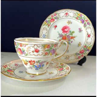 エインズレイ(Aynsley China)のハマースレイ  ドレスデンスプレイ　トリオセット　①(食器)