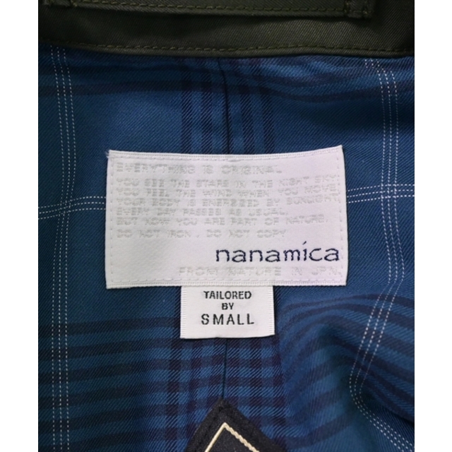 nanamica(ナナミカ)のnanamica ナナミカ ステンカラーコート S カーキ 【古着】【中古】 メンズのジャケット/アウター(ステンカラーコート)の商品写真