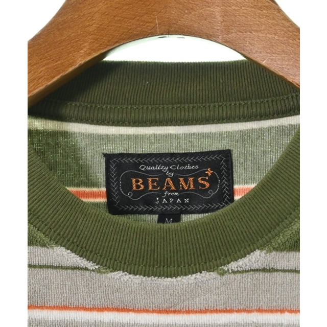 BEAMS PLUS Tシャツ・カットソー M 緑xグレー等(ボーダー) 2