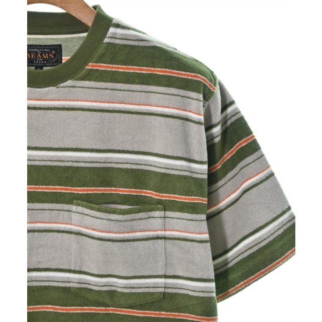 BEAMS PLUS Tシャツ・カットソー M 緑xグレー等(ボーダー) 3