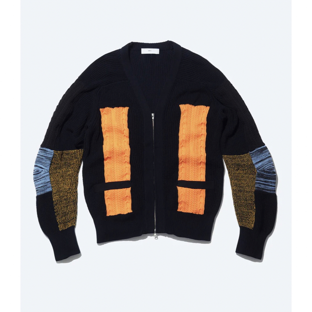 TOGA VIRILIS CABLE KNIT CARDIGAN