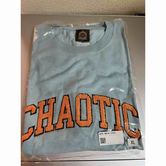 新品　King Gnu FC限定 CHAOTIC Tシャツ　XL エンタメ/ホビーのタレントグッズ(ミュージシャン)の商品写真