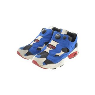 リーボック(Reebok)のReebok リーボック スニーカー 24.5cm 青x黒xグレー 【古着】【中古】(スニーカー)