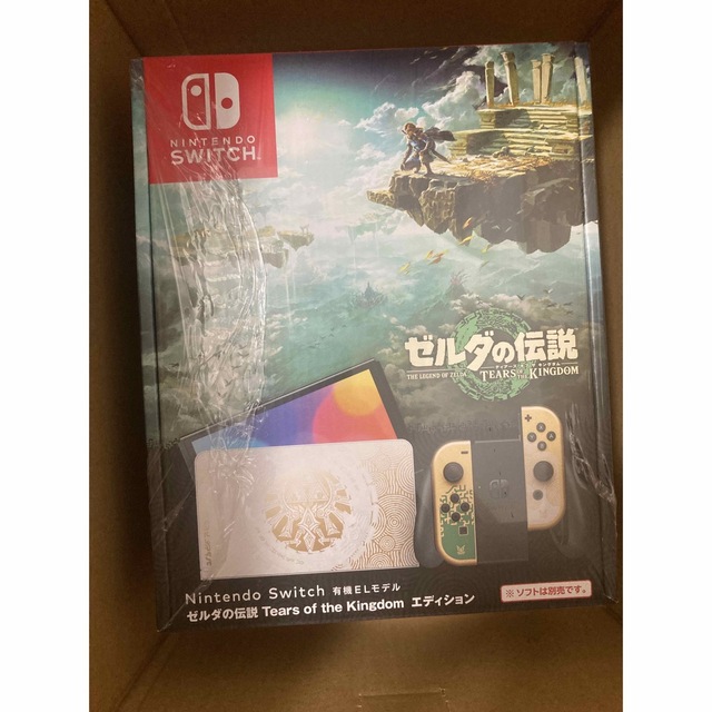 Nintendo switch 有機EL本体 ゼルダの伝説エディション