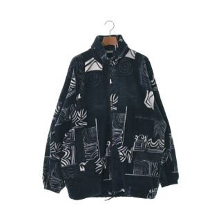BALENCIAGA バレンシアガ ブルゾン(その他) XS 紺x白(総柄) | www