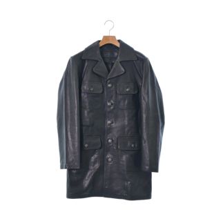 クロムハーツ(Chrome Hearts)のCHROME HEARTS クロムハーツ コート（その他） S 黒 【古着】【中古】(その他)