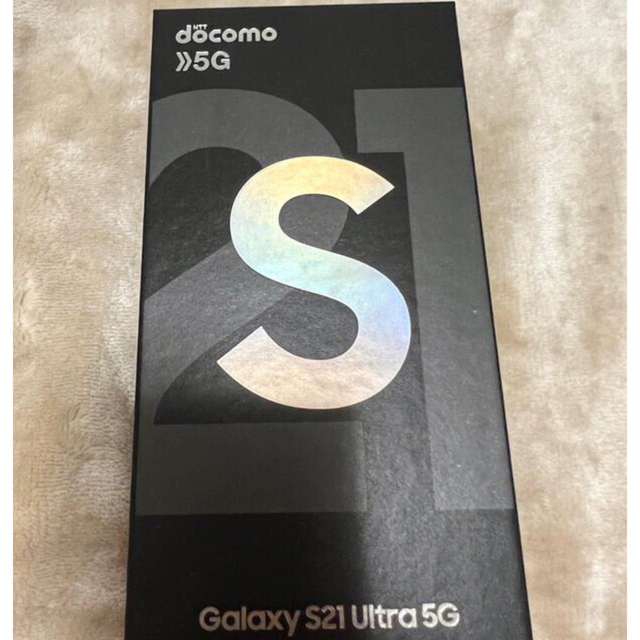 Galaxy(ギャラクシー)のGalaxy S21 Ultra 5GドコモSIMフリー訳あり品オマケ多数 スマホ/家電/カメラのスマートフォン/携帯電話(スマートフォン本体)の商品写真