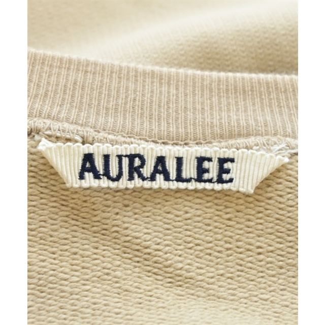 AURALEE(オーラリー)のAURALEE オーラリー スウェット 5(L位) ベージュ 【古着】【中古】 メンズのトップス(スウェット)の商品写真