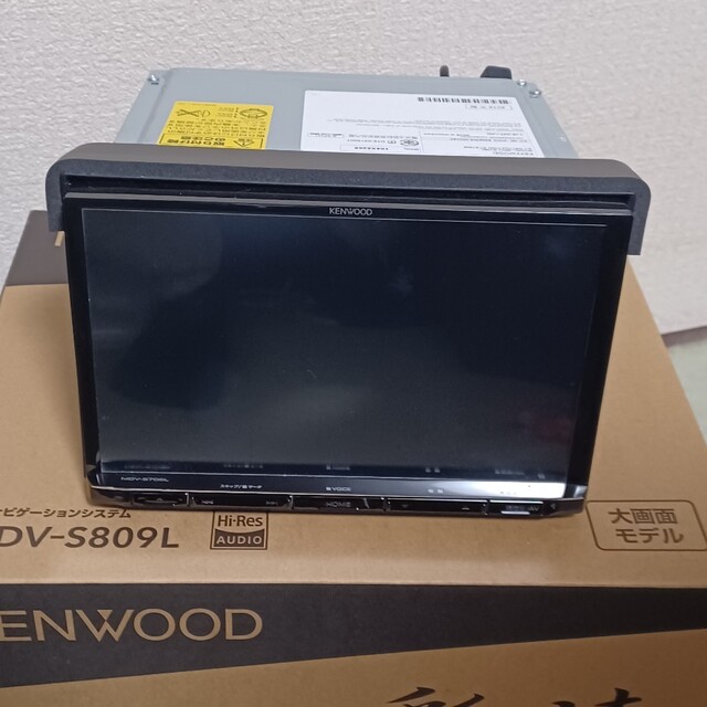 いいね不要！KENWOOD彩速ナビMDV-S706L 電源、マイク、アンテナ新品彩速ナビ