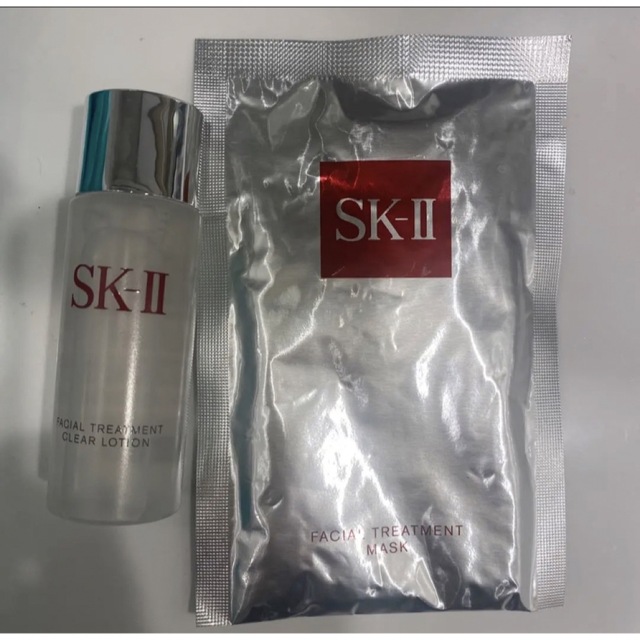 SK-II(エスケーツー)のSK-Ⅱ  フェイシャルトリートメントマスク 1枚 拭き取り化粧水30ml コスメ/美容のスキンケア/基礎化粧品(パック/フェイスマスク)の商品写真