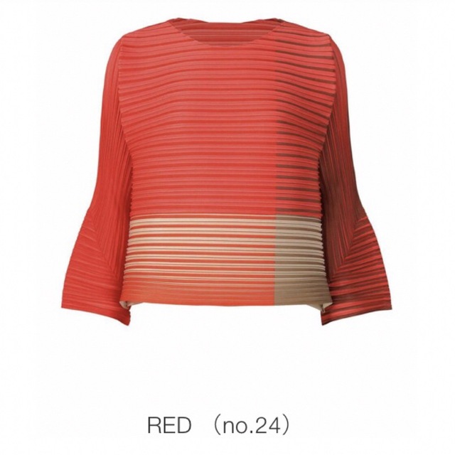 PLEATS PLEASE ISSEY MIYAKE ALT RAY RED