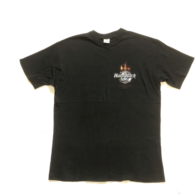 Hard Rock CAFE(ハードロックカフェ)の90s 1998 Hard Rock Cafe 黒 ギター tシャツ バイカー メンズのトップス(Tシャツ/カットソー(半袖/袖なし))の商品写真