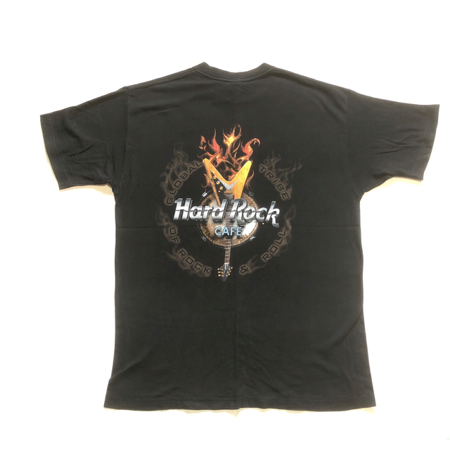 Hard Rock CAFE(ハードロックカフェ)の90s 1998 Hard Rock Cafe 黒 ギター tシャツ バイカー メンズのトップス(Tシャツ/カットソー(半袖/袖なし))の商品写真