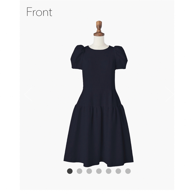 フォクシーワンピース　Cocoon Sleeve Dress (Navy 40)レディース