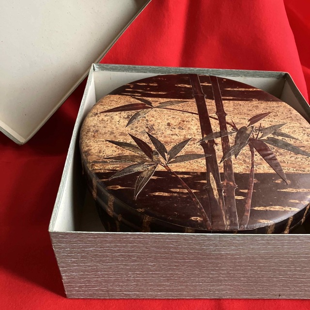 茶櫃 丸型 角館 秋田伝統工芸品 樺細工 新作からSALEアイテム等お得な