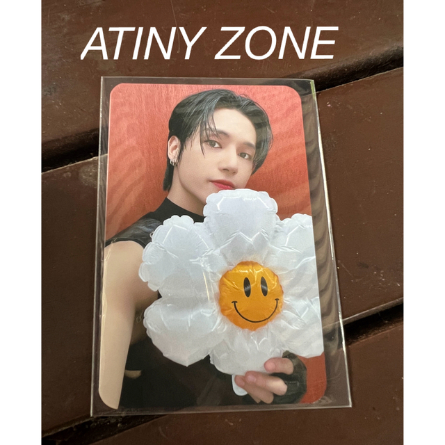 タレントグッズATEEZ ATINY ZONE トレカ ウヨン