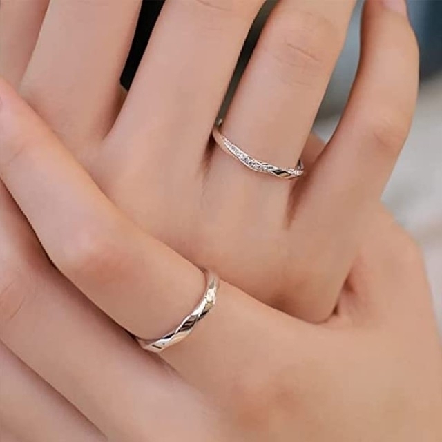 X942 ペアリング 結婚指輪 ゴールド レディース メンズ カップル