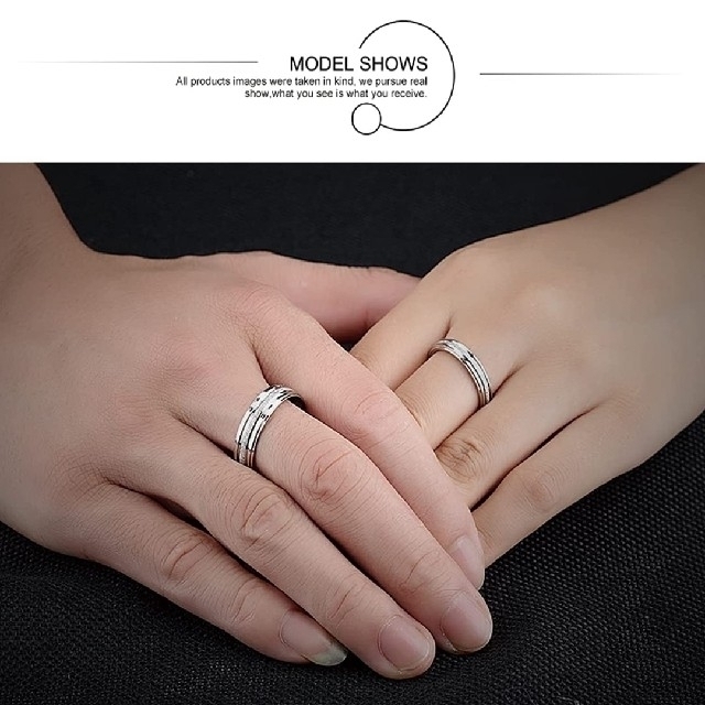 X943 ペアリング 結婚指輪 シルバー レディース メンズ カップル