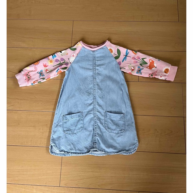 NEXT(ネクスト)のNEXT デニムワンピース キッズ/ベビー/マタニティのキッズ服女の子用(90cm~)(ワンピース)の商品写真