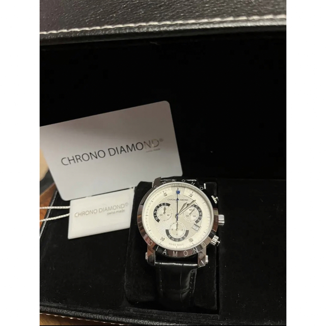 CHRONOSWISS(クロノスイス)の定価23万円　Chrono Diamond 10600H ダイヤモンド　スイス メンズの時計(腕時計(アナログ))の商品写真