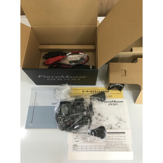 全ての SHIMANO - 新品未使用23シマノフォースマスター200 DH リール