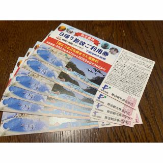 藤田観光　株主優待　6枚(遊園地/テーマパーク)