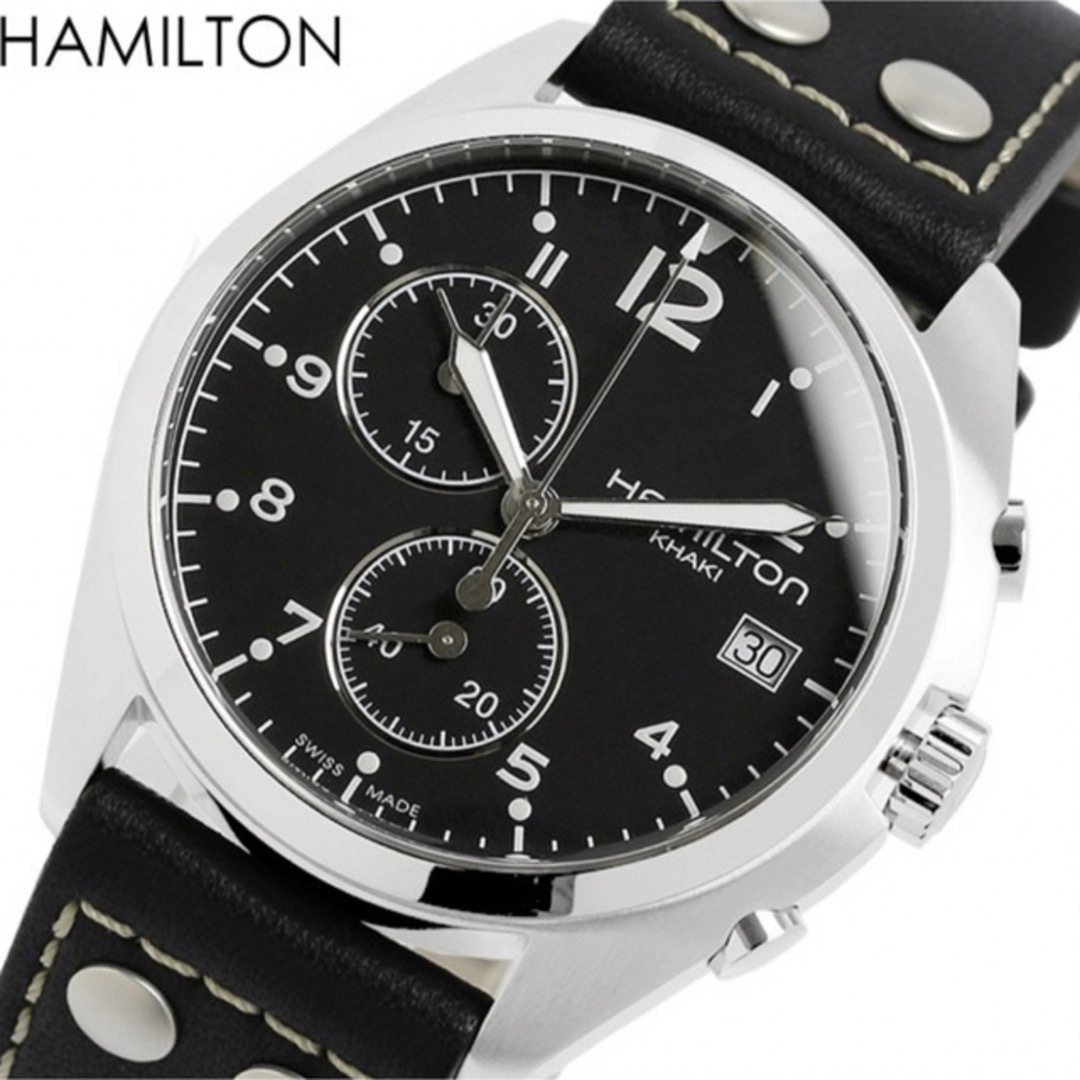ハミルトンHamilton 美品 純正バンド新品-