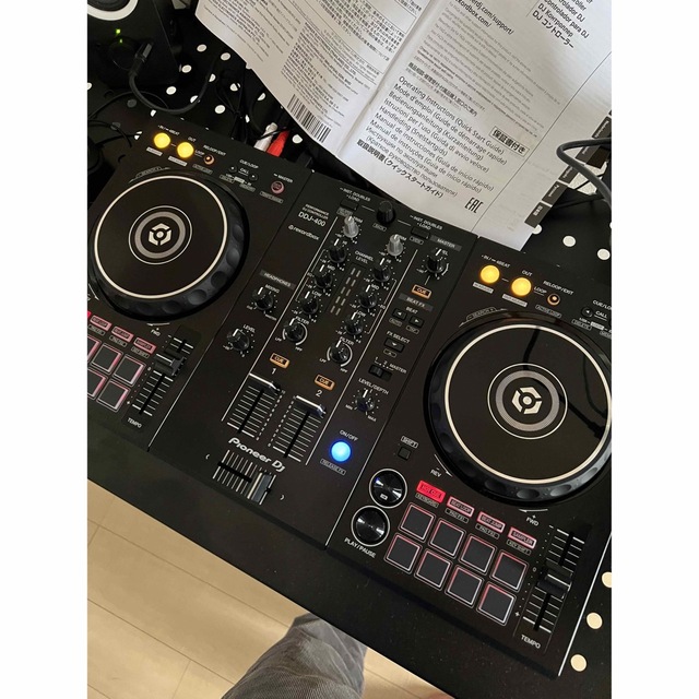 Pioneer   ほぼ新品！PIONEER DJコントローラー DDJセットの通販 by