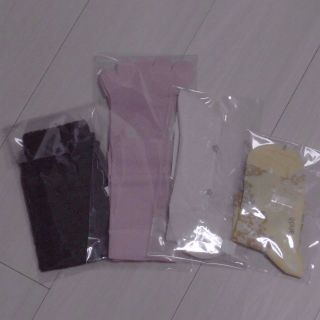靴下 4種類セット 詰め合わせ 福袋　レディース 婦人 女性用　ノベルティ　絹(ソックス)