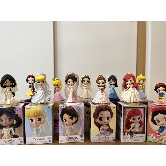 キャラクターグッズプリンセス　フィギュア　Qposket etc セット