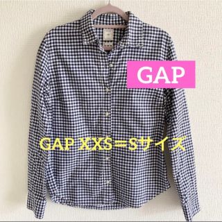 ギャップ(GAP)のGap ギャップ　トップス　長袖シャツ　ギンガムチェックシャツ　ネイビー(シャツ/ブラウス(長袖/七分))