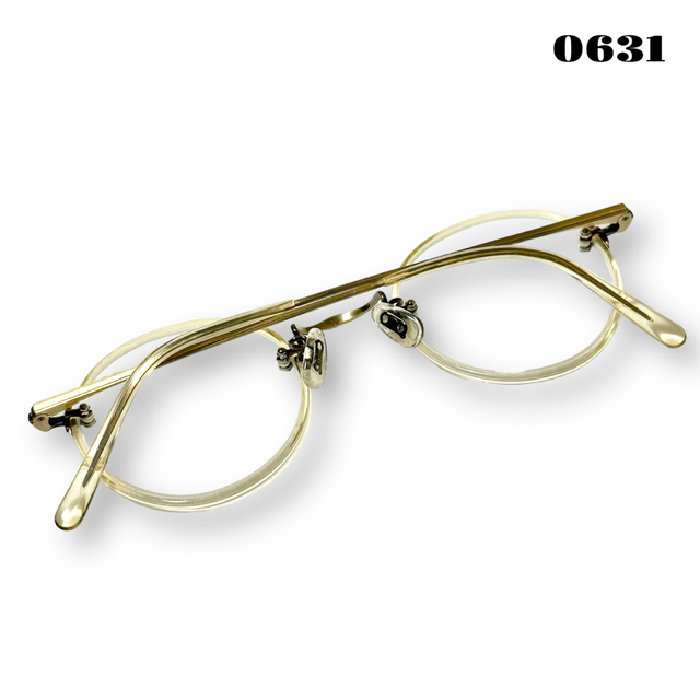 希少品! 白山眼鏡 Titanium チタニウム サングラス シルバー クリア