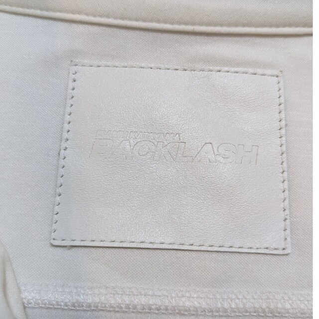 BACKLASH(バックラッシュ)のBACKLASH バックラッシュ 半袖シャツ ホワイト S メンズのトップス(シャツ)の商品写真