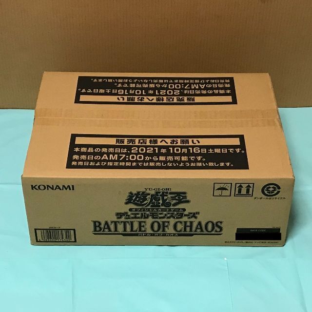 遊戯王 battle of chaos バトルオブカオス 未開封カートンBox/デッキ