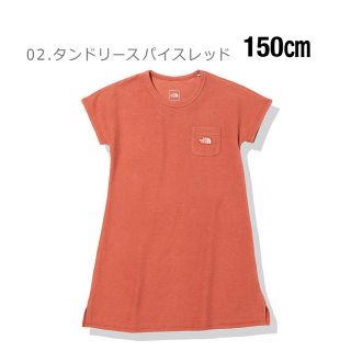 ザノースフェイス(THE NORTH FACE)のオーガニックコットンワンピース【ノースフェイス】登山・キャンプ・ロゴワッペン(ワンピース)