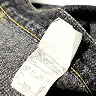 新作! TENDERLOIN デニム パンツ ブラック ウォッシュ 黒 32 M