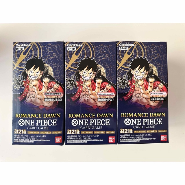 ONE PIECE ワンピース カードゲーム　ロマンスドーン　3BOX