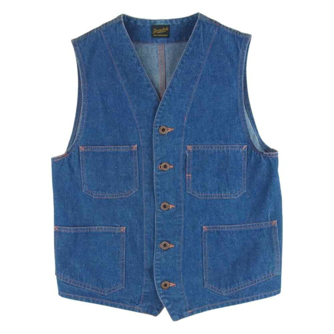 TENDERLOIN テンダーロイン T-ENGINEER VEST エンジニア デニム ベスト コットン 日本製 インディゴブルー系 S