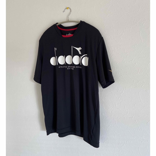 DIADORA(ディアドラ)のディアドラ　メンズＴシャツ　サイズＬ メンズのトップス(Tシャツ/カットソー(半袖/袖なし))の商品写真