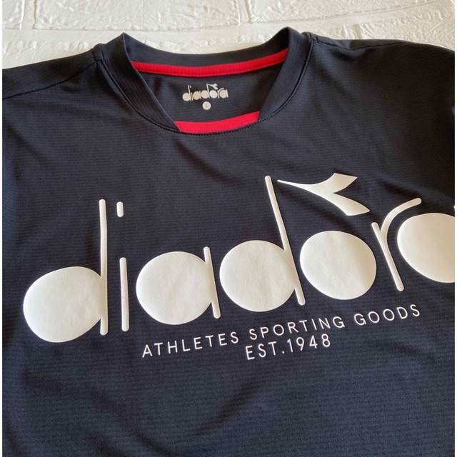 DIADORA(ディアドラ)のディアドラ　メンズＴシャツ　サイズＬ メンズのトップス(Tシャツ/カットソー(半袖/袖なし))の商品写真