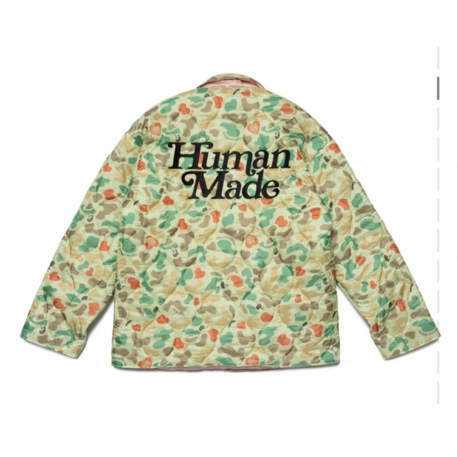 HUMAN MADE(ヒューマンメイド)のHUMAN MADE GDC HEART CAMO JACKET 2XL メンズのジャケット/アウター(Gジャン/デニムジャケット)の商品写真