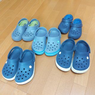 クロックス(crocs)のクロックス　サンダル　5足セット(サンダル)